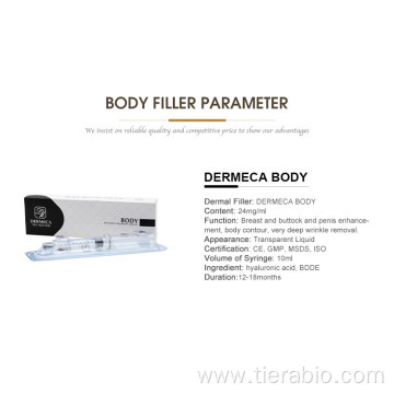 Dermeca Hyaluronic Acid Filler for breast injection 10ml